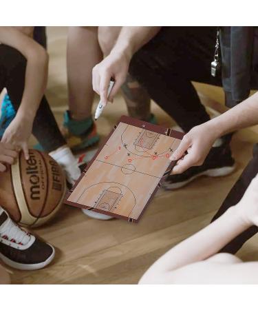 PHYSIZZ Basketball Coaching Board | Double-Sided Dry Erase Clipboard for Coaches - Buy Online on SooperMarket.com
