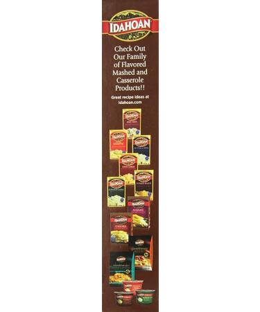 Idahoan Original Mashed Potatoes 13.75 oz - Pack of 12 | Premium Quality - Buy Online on SooperMarket.com