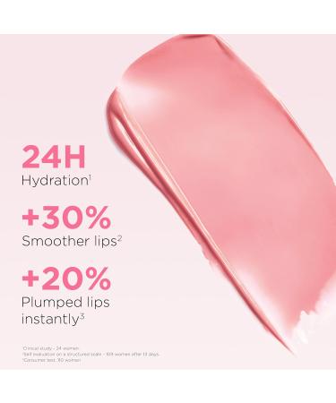 Clarins NEW Lip Oil Balm - Nourishing Hydration Plumping Shine | 99% Skincare Formula | 96% Natural Ingredients | 0.1 Ounce 01 - Pale Pink - Buy Online on SooperMarket.com