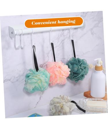 NOLITOY 4pcs Colorful Large Bath Balls - Body Wash Sponges Loofah Scrubbers & Bathroom Essentials for a Refreshing Shower Experience - Buy Online on SooperMarket.com