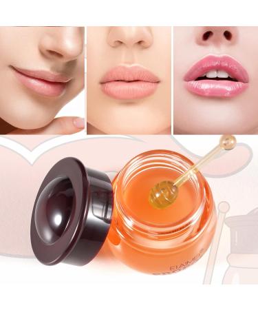 Lip Mask Lip Mask Pads Anti-Ageing Moisturising Lip Pads Suitable for Dry and Cracked Lips Collagen Lip Sleeping Mask for Lip Care (Peach - Buy Online on SooperMarket.com