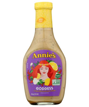 Annie's Natural Goddess Salad Dressing, Vegan, Non-GMO, 16 fl oz