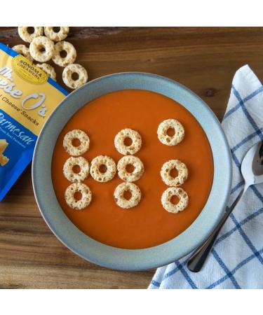 Sonoma Creamery Cheese O's 2 Flavor Variety Pack - Cheddar and Parmesan, 1 Ounce (Pack of 6) - Buy Online on SooperMarket.com
