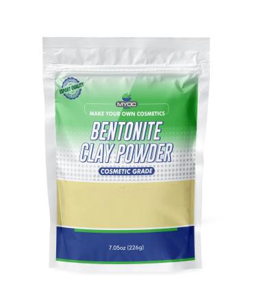Bentonite Clay Powder- 7.05oz Indian Bentonite Clay Powder Bulk Bentonite Clay Powder for Hair Face Masks Toothpaste Face & Hand Creams Hair Masks & Shampoos