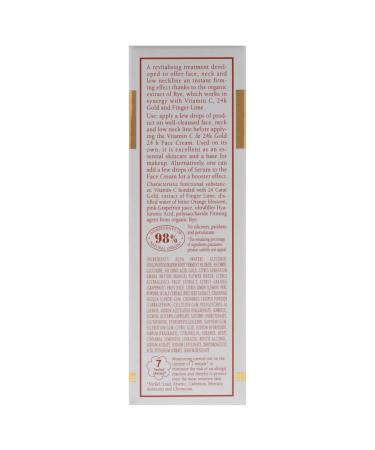 Vitamin C & 24K Gold Anti-Ageing Face Serum - Radiant Skin Youthful Glow International Shipping - Buy Online on SooperMarket.com