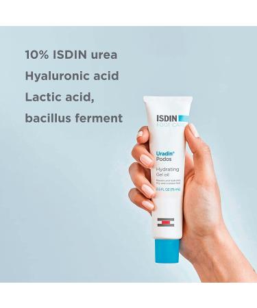 ISDIN Uradin Podos Gel Oil 10% Urea Foot Care Cream - 2.5 Fl Oz - Buy Online on SooperMarket.com
