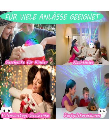 Nachlicht Kinder: Starry Sky Projector | 16 Modes Northern Lights Galaxy Night Light with Remote & Timer | Perfect Gift for Kids Women & Men - Buy Online on SooperMarket.com