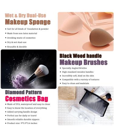 All-in-One Makeup Kit for Women | 12 Colors Eyeshadow Foundation Lipsticks & More - International Shipping - Buy Online on SooperMarket.com