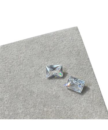 2x Nail Rectangular Nails Art Fat Square Nail Nail Rhinestones Crystal Nails Decorations 2x Fat Square Nail Nail Rhinestones Nails Art Nail Crystal Decoration 06 Rectangular right