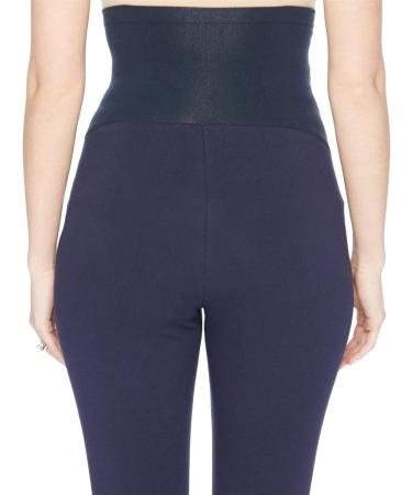 Motherhood Maternity Essential Stretch Leggings - Navy Blue | Secret Fit Belly | Maternity Leggings for Women - Buy Online on SooperMarket.com
