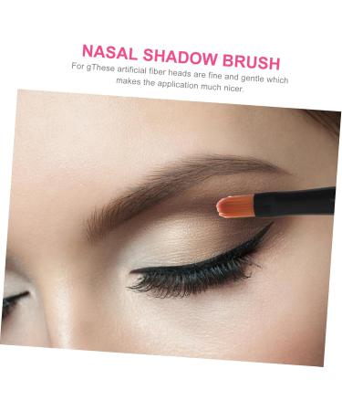 Baluue 30 Pcs Nose Shadow Brush Liquid Makeup Eye Make up Tool Liquid Blush Brush Artificial Fiber Black 13x0.8cmx3pcs Blackx3pcs - Buy Online on SooperMarket.com