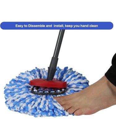 4 Pack O Cedar Spin Mop Replacement Heads - Fluffy Microfiber, Machine Washable - Buy Online on SooperMarket.com