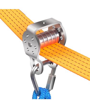 Hooroor Slackline Pulley with 52FT Zipline & Monkey Bar - Ninja Warrior Obstacle Course for Kids & Adults - Outdoor Toys Playset for Backyard Jungle Gym - Buy Online on SooperMarket.com