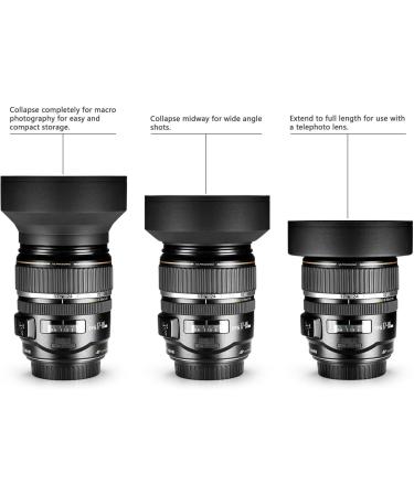 Ultimate Lens Kit for Canon EOS M6 Mark II, M50, M50 Mark II, M200 & Fuji X100V - 7pc 49mm Filter Set + Wide Angle & Telephoto Lens - Buy Online on SooperMarket.com