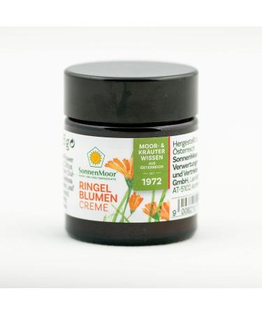Calendula Ointment 25g - Natural Lip Care Cosmetic in Glass Jar | Soothes Chapped Lips - Buy Online on SooperMarket.com