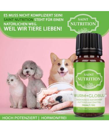 Saint Nutrition Delight Globules - Natural Worm Treatment Alternative for Dogs & Cats | 10g | Premium Animal Nutrition - Buy Online on SooperMarket.com