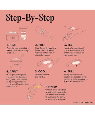 Mylee Let s Face It Wax Kit Professional Facial Waxing Kit with Black Mini Heater 50g Precision Face Wax Beads (Peach & Chamomile) Wooden Waxing Spatulas Ear & Nose Wax Applicators & USB Cable - Buy Online on SooperMarket.com