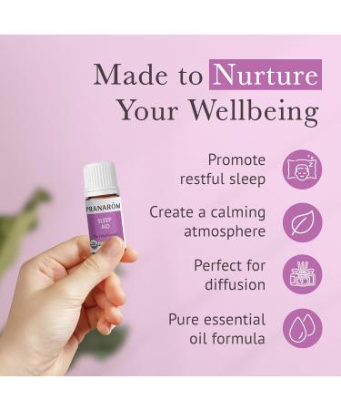 Pranarom Essential Oil Sleep Aid - Natural Relaxation 5ml | Quality Aromatherapy - Buy Online on SooperMarket.com