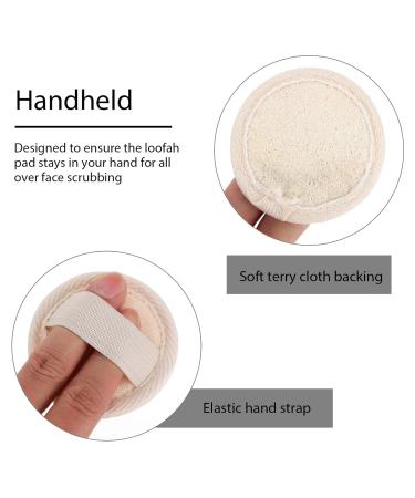 Shop Eco-Friendly Loofah Face Wash Pads | Makeup Remover Sponge Set for Women - Best Beauty Cleaning Solution - Buy Online on SooperMarket.com