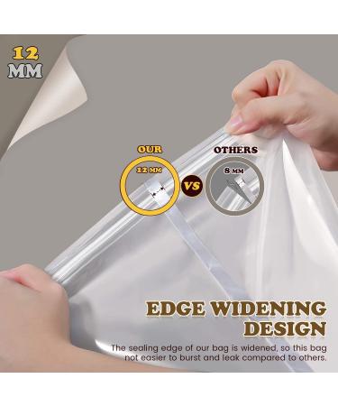 2 Pack Extra Large Turkey Brining Bags with Double Zippers - 35 lb Capacity, Includes Strings and Clips - Ideal for Turkey, Chicken, Beef, Pork - Buy Online on SooperMarket.com