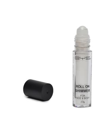 BYS Face and Body Roll On Glitter Shimmer Snow White