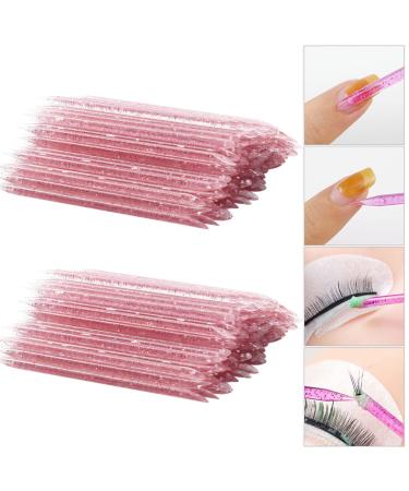 200 PCS Pink Nail Stick Cuticle Pusher & Manicure Pedicure Sticks for Fingernail Care - Buy Online on SooperMarket.com