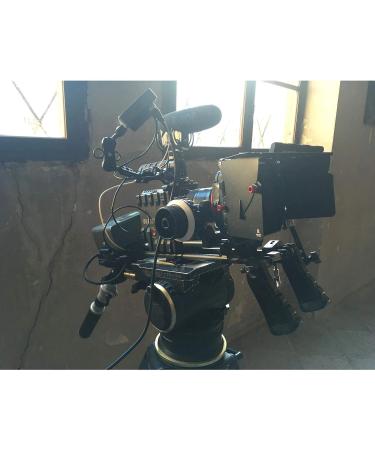 PROAIM MB-600 Sunshade Mattebox for Camera Lenses up to 95mm | 15mm Rails, Top Flag, Side Flags, Knicker, 2 Filter Holders, Format Masks | Tool-Less Design (P-MB-600) - Buy Online on SooperMarket.com