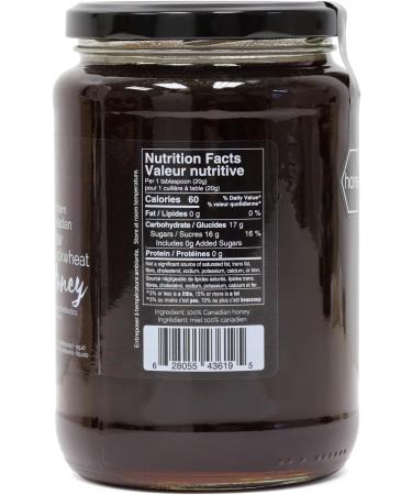 ONEROOT Canadian Raw Buckwheat Honey | Higher in Antioxidants Than Manuka (1 kg) 1 kg (Pack of 1) - Buy Online on SooperMarket.com
