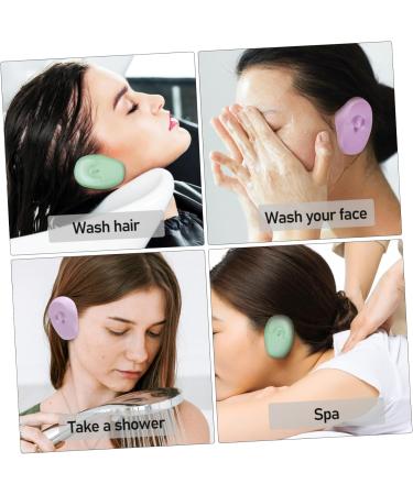 Gogogmee 4 Pairs Hairdressing Ear Covers Ear Covers for Hair Dryer Ear Covers for Swimming Ear Covers for Shower Silicone Hair Dyeing Ear Covers Silicone Hair Dyeing Earmuffs Ear Protectors - Buy Online on SooperMarket.com