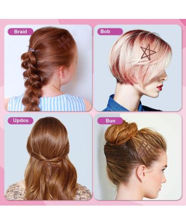 MORGLES 120 pcs Brown Bobby Pins for Women | 5 cm/2 Inches Hair Grips with Storage Box - Buy Online on SooperMarket.com