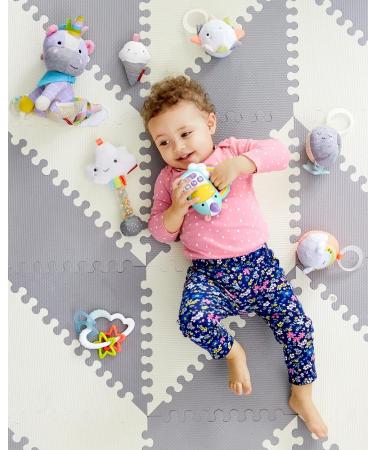 Skip Hop Bandana Buddies Baby Unicorn Toy - Multi-Sensory Rattle & Teething Toy - Buy Online on SooperMarket.com
