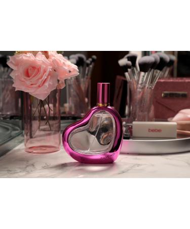 Bebe Love Perfume for Women - Floral Fruity - Romantic Scent with Sicilian Lemon Redcurrant and Pink Freesia - 3.4 oz EDP Spray - Buy Online on SooperMarket.com
