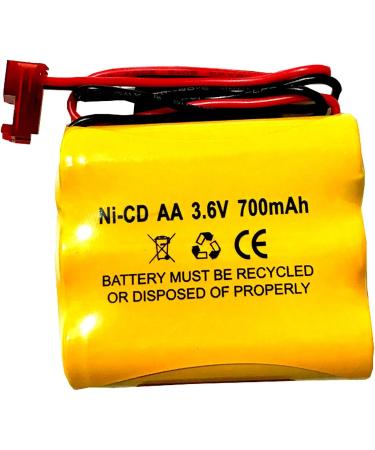 Buy 3 Pack BNP3700B S/L 026-148 3.6v 700mah Ni-Cd Battery Replacement - Compatible with CUSTOM-93 LPX70RWH & More - International Shipping Available - Buy Online on SooperMarket.com