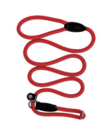 lionto retriever leash dog leash pull leash robust weatherproof length 170 cm red Red Length 170 cm