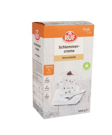 Call gourmet cream Stracciatella quick preparation without cooking loose dessert cream with delicious chocolate aspiring storage pack 1x1000g