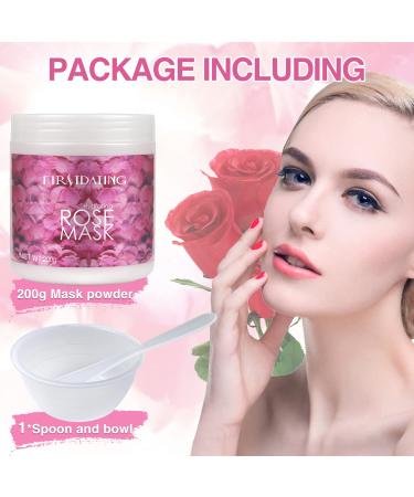 Rose Moisturizing Jelly Mask with Hyaluronic Acid | DIY Esthetician Spa Facial Peel Off Mask - Buy Online on SooperMarket.com