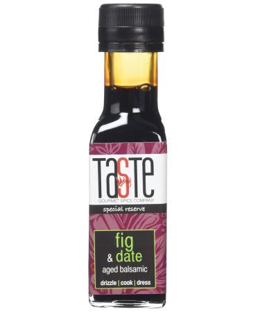 Gourmet Spice Company Fig and Date Aged Balsamic Vinegar 100 ml Fig 100 ml (Pack of 1)