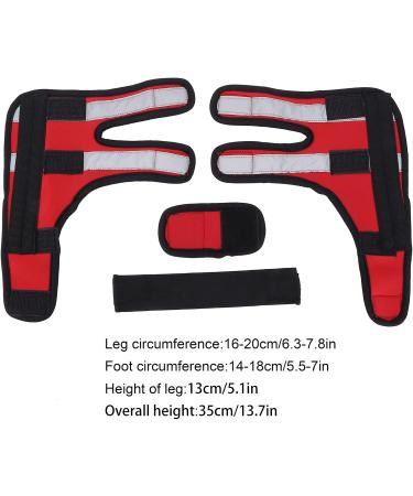 Dog Front Leg Protector Protector Wrist Guard Pet Knee Pads Reflective Stripe for Ligament Injuries Sprains for Loss of Stability(#1 M) - Buy Online on SooperMarket.com