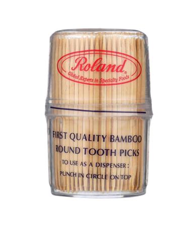 ROLAND Bamboo Toothpicks, 300 CT