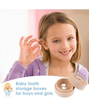 Moosono Tooth Box for Milk Teeth - Perfect Gift for Baptism & Birthdays | Ideal for Boys & Girls - New Parents Must-Have - Buy Online on SooperMarket.com