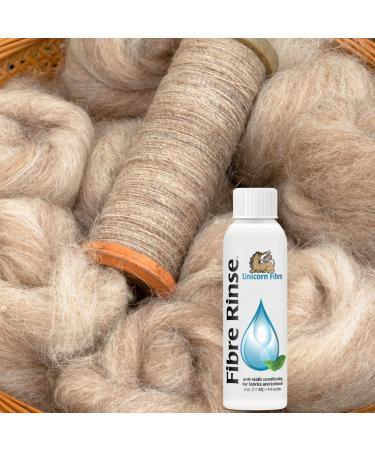 RINSE Anti-Static Conditioner - Lavender Scented for Wool Knits Diapers & Fabrics | 4 oz - International Shipping Available - Buy Online on SooperMarket.com
