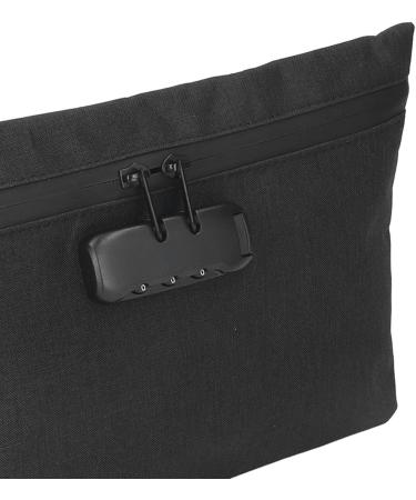 Odor Proof Case Large Capacity Smell Proof Bag Carbon Lined with Combination Lock for Travel - Buy Online on SooperMarket.com