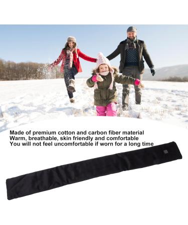 Topyond Heated Scarf - USB Smart Neck Warmer for Winter | 3 Heat Settings Carbon Fiber Soft Cotton | Ideal for Men & Women - Buy Online on SooperMarket.com