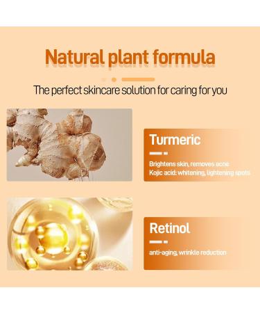 Turmeric Kojic Acid Face Cream- Natural Turmeric Skin Brightening Lotion for Face & Body Anti-Aging Cream Turmeric Face Moisturizer for Dark Spots Dry Skin Hydrating Firming Even Tone - Buy Online on SooperMarket.com