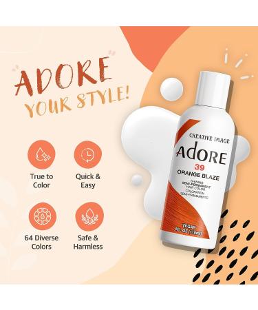Adore Vegan & Cruelty-Free Hair Dye 4 Fl Oz - Cajun Spice 056 Semi Permanent Color - Buy Online on SooperMarket.com