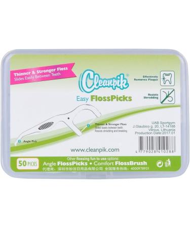cleanpik toothpick 50 / pack 3 box dental floss teeth clean teeth gum floss - Buy Online on SooperMarket.com