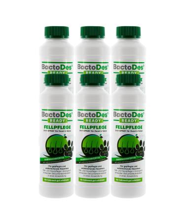 Bactodes Ready Fell Care 3in1 Spray odor neutralizers Care for skin and fur with argan oil for dogs and cats 6x 200ml spray bottle