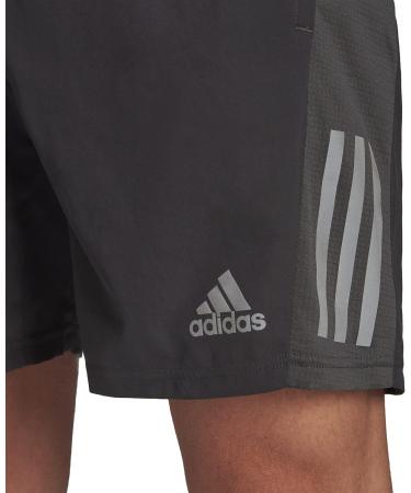 adidas Men's Own The Run Shorts Large - Grey/Reflective Silver - 7 Inches - Buy Online on SooperMarket.com