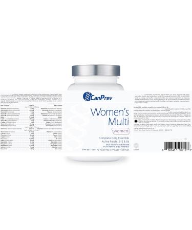 CanPrev Women's Multi | 90 v-caps | Complete Multivitamin for the Needs of Women - Buy Online on SooperMarket.com