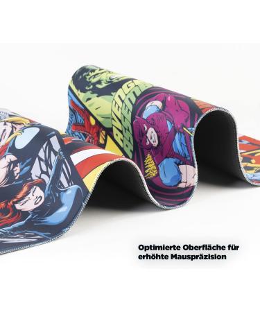 Grupo Erik XXL Marvel Gaming Mouse Pad - Water-Repellent Nutschproof Desk Pad for PC Accessories - Buy Online on SooperMarket.com